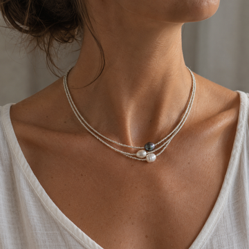 Eternal Grace – Halskette mit Naturperlen