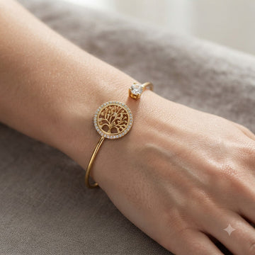 Aeriel – Flexibles Armband mit Lebensbaum