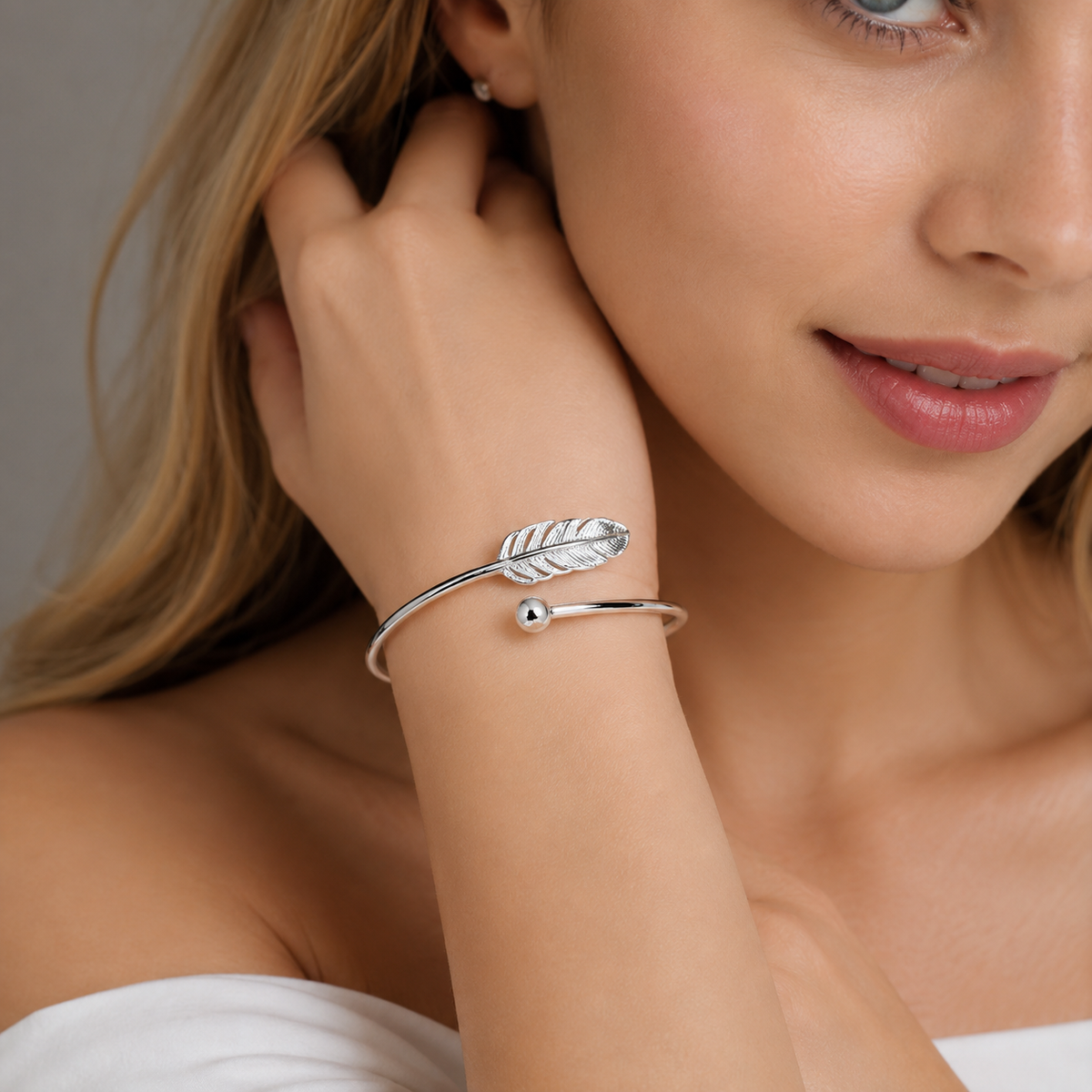 Stilvolles Federarmband - Federarmband