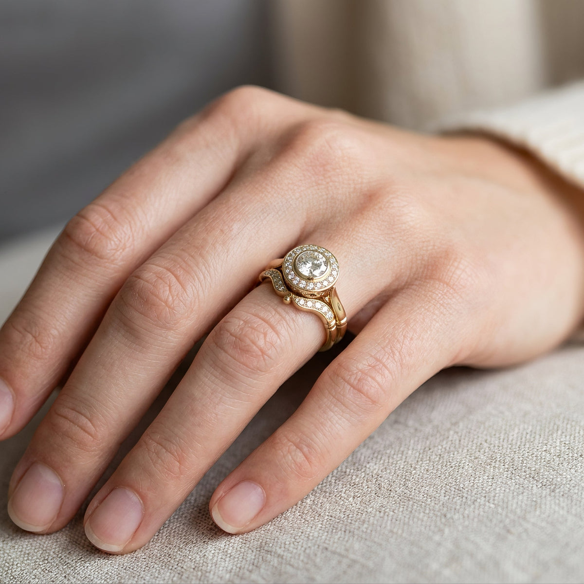Beatrice – Vintage-Ring-Set