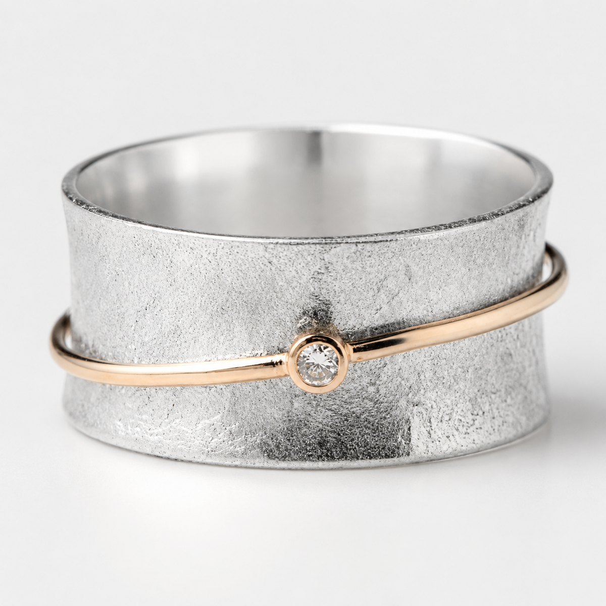 Eloise – Vintage-Ring mit zarter Linie
