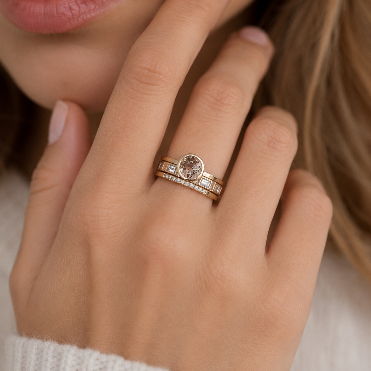Soline – Ring mit strahlendem Akzent