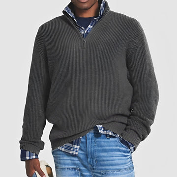 Sean - Herren-Pullover mit Zipper