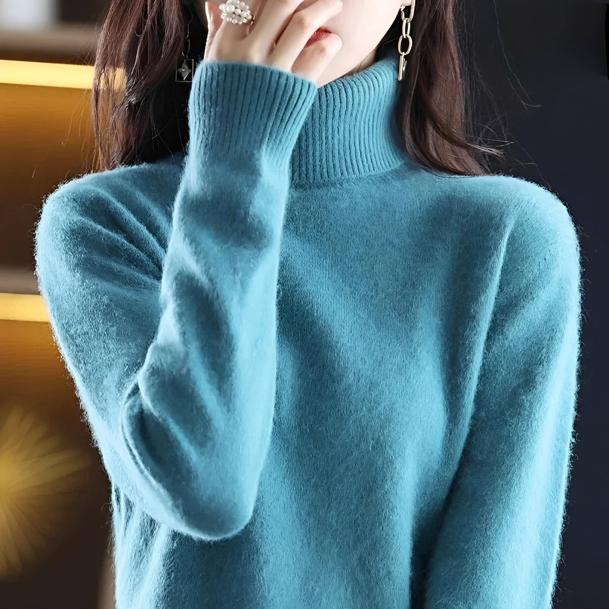 Letizia - Edler Rollkragenpullover