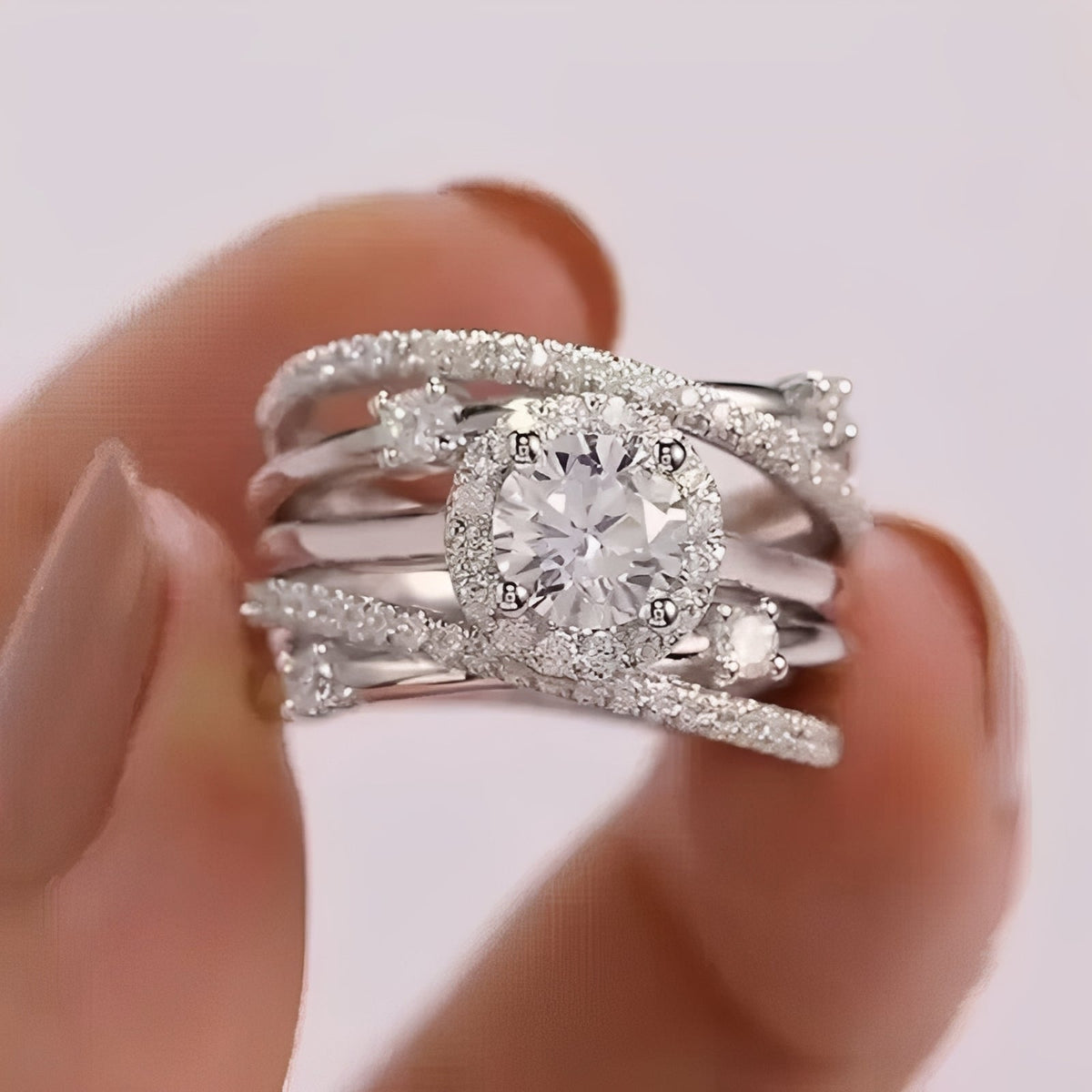 Ivanna – Ring mit verflochtenem Design