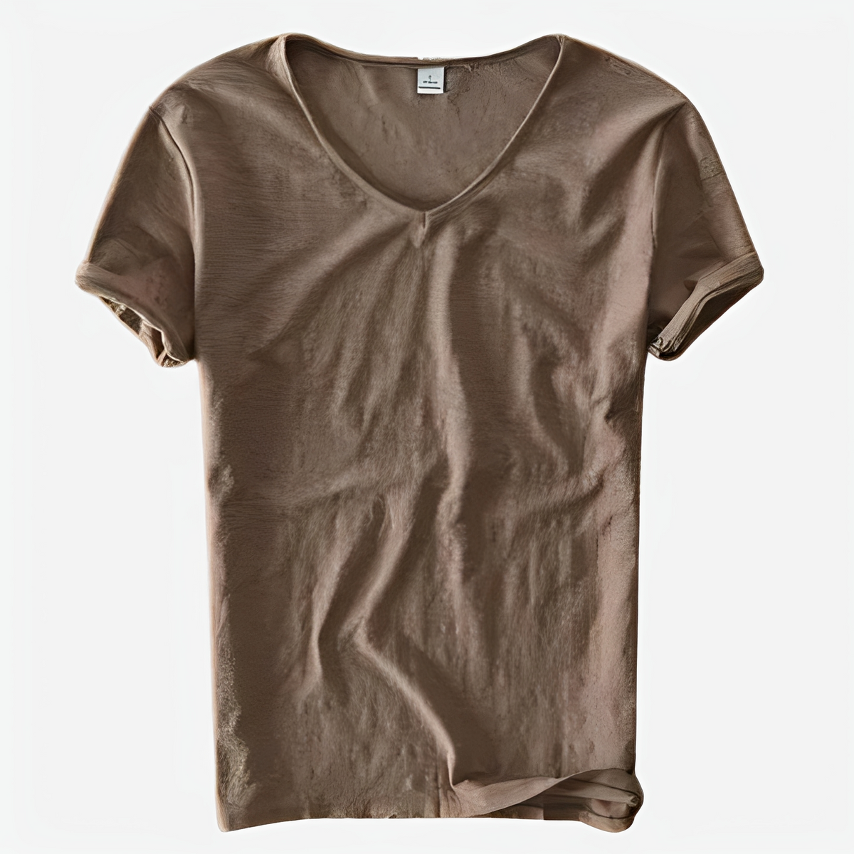 Jayson - Weites Sommer-T-Shirt mit V-Ausschnitt für Herren
