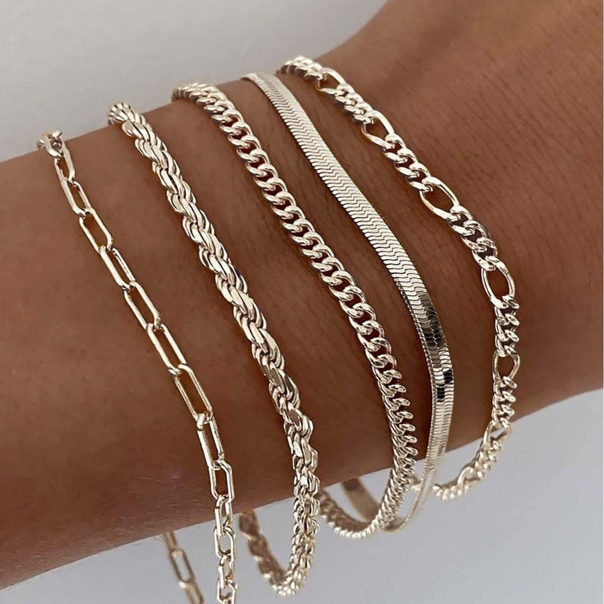 Elara – Set minimalistischer Armbänder für Damen