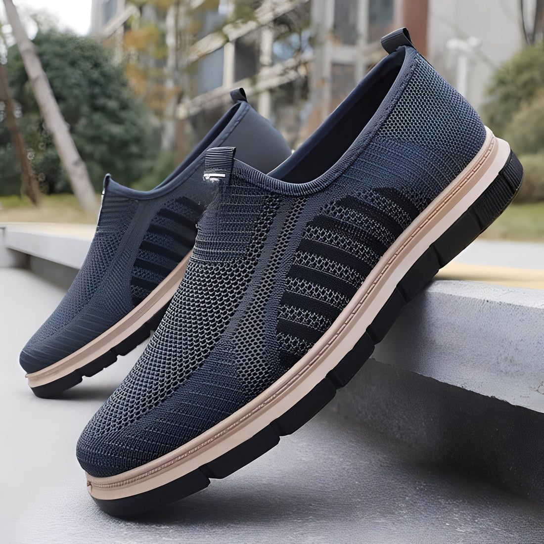 Henrick - Modische Slip-On-Sneaker für Herren