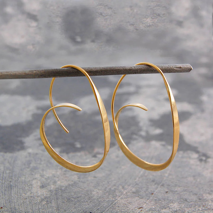 Becca – Spiralohrringe in elegantem Design