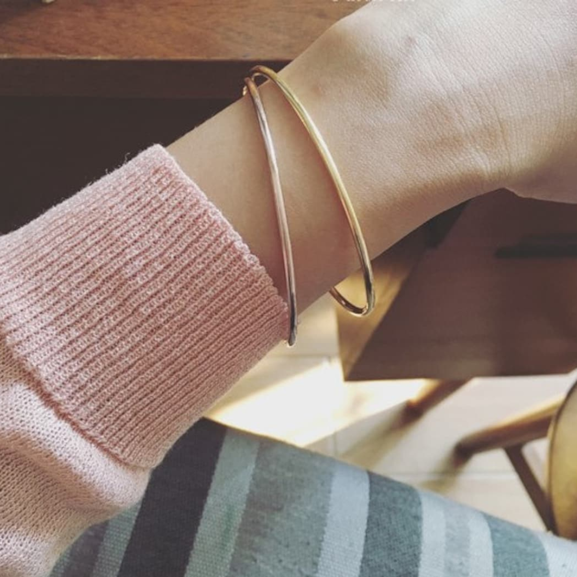 Klassisches Armband - Goldenes Gleitarmband