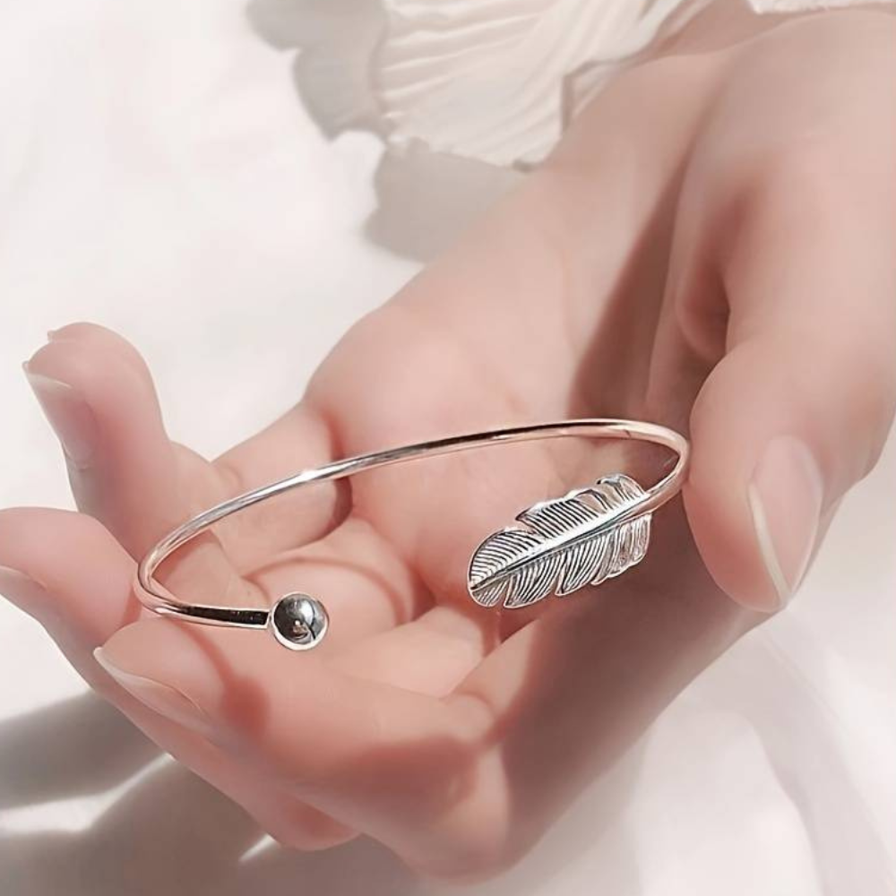Stilvolles Federarmband - Federarmband