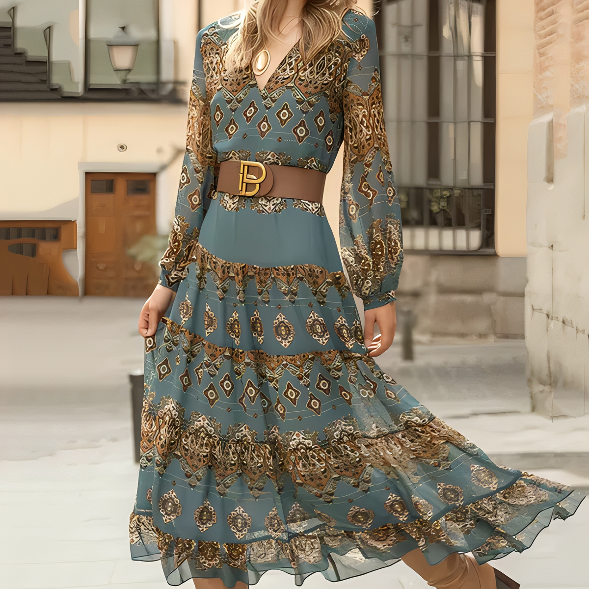 Melchora - Modisches Sommerkleid für Damen