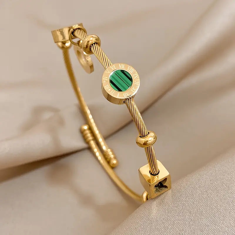 Rhian – Armband mit Unterschrift in Gold
