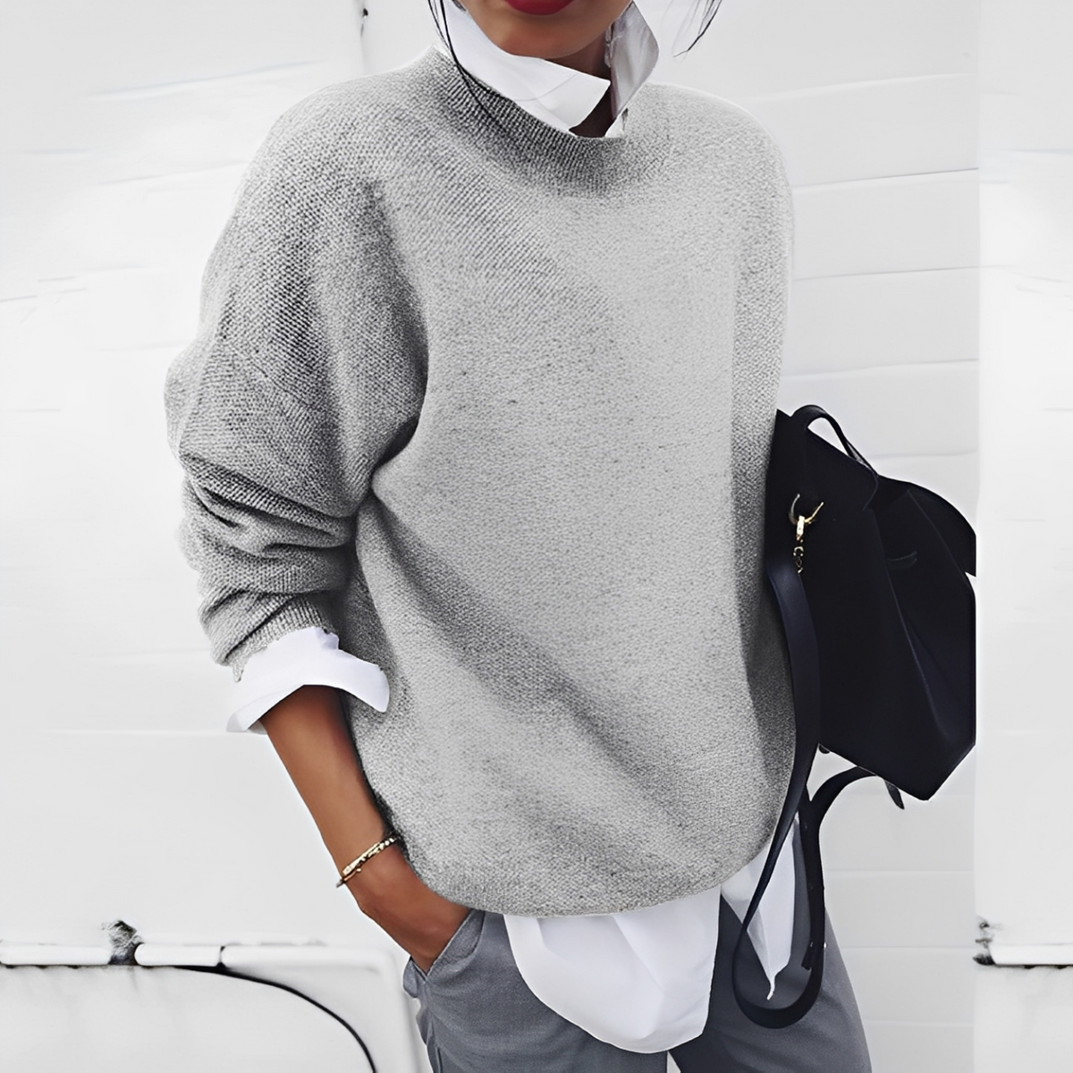 Gabriella - Damenpullover mit lockerer Passform