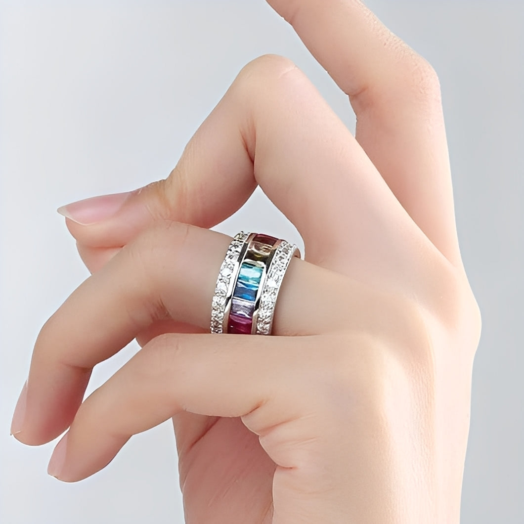 Sheena – Stilvoller Ring mit bunten Akzenten