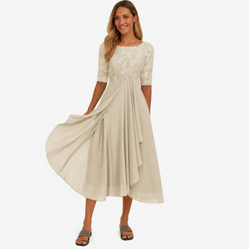 Ximena - Elegantes Damenkleid in knielangem Design