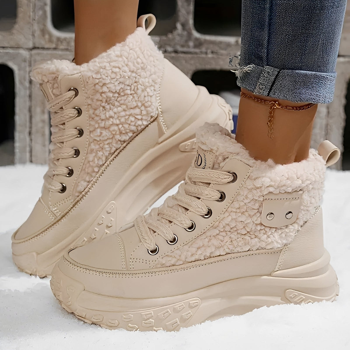 Irene - Bequeme Winterstiefel mit Futter