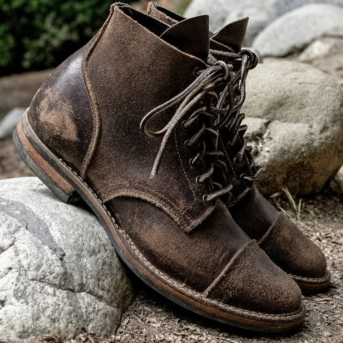 Aaron - Zeitlose Herrenstiefel im Retro-Stil