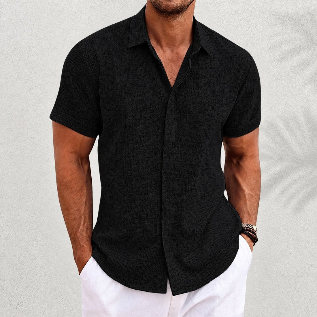 Oberon - Kurzarm-Herren-T-Shirt