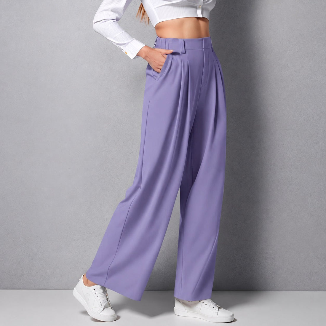 Montana - Flexibel dehnbare Damenhose mit geradem Bein