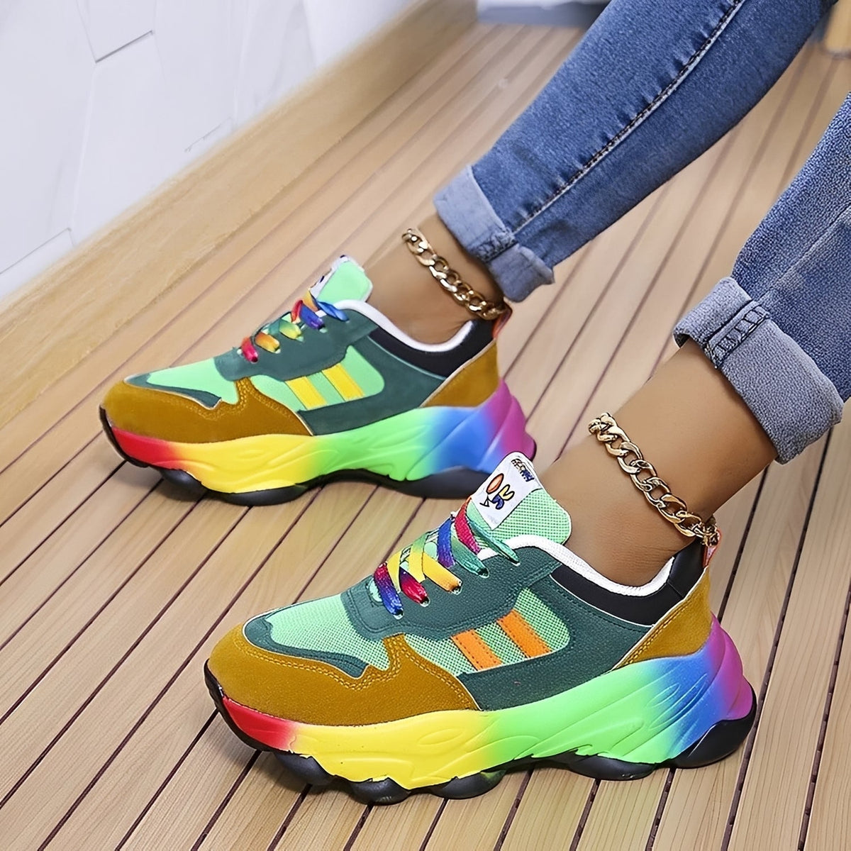 Erika - Bequeme bunte Schuhe