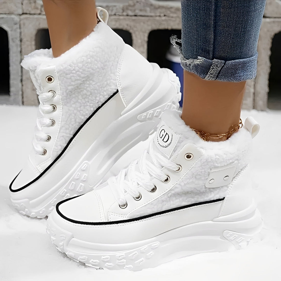 Irene - Bequeme Winterstiefel mit Futter