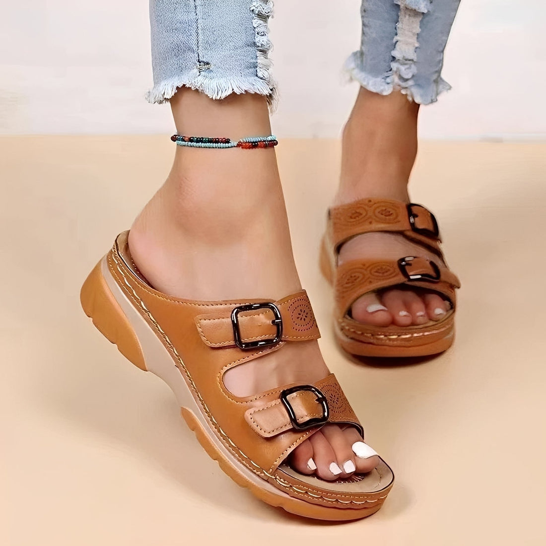 Comfyflex - Zweiriemen-Sandalen
