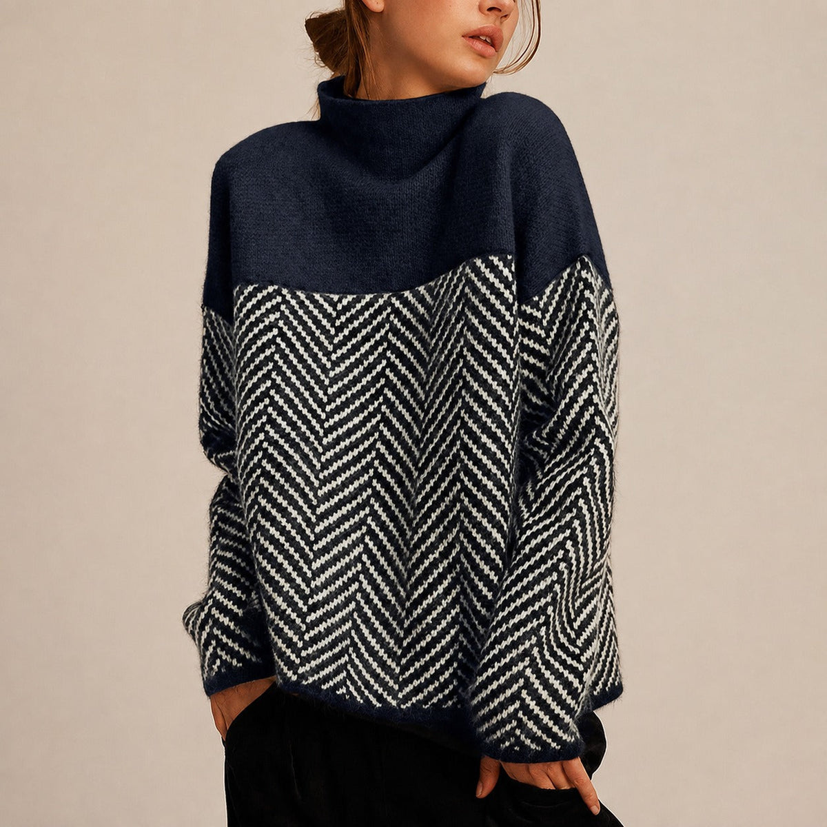Yancy - Modischer, warmer Damenpullover