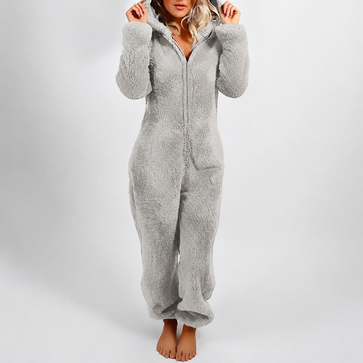 Jasmine - Bequemer Damen-Kapuzenoverall