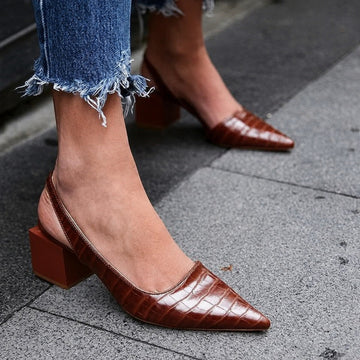 Caroline - Komfortable Slingback-Damenschuhe