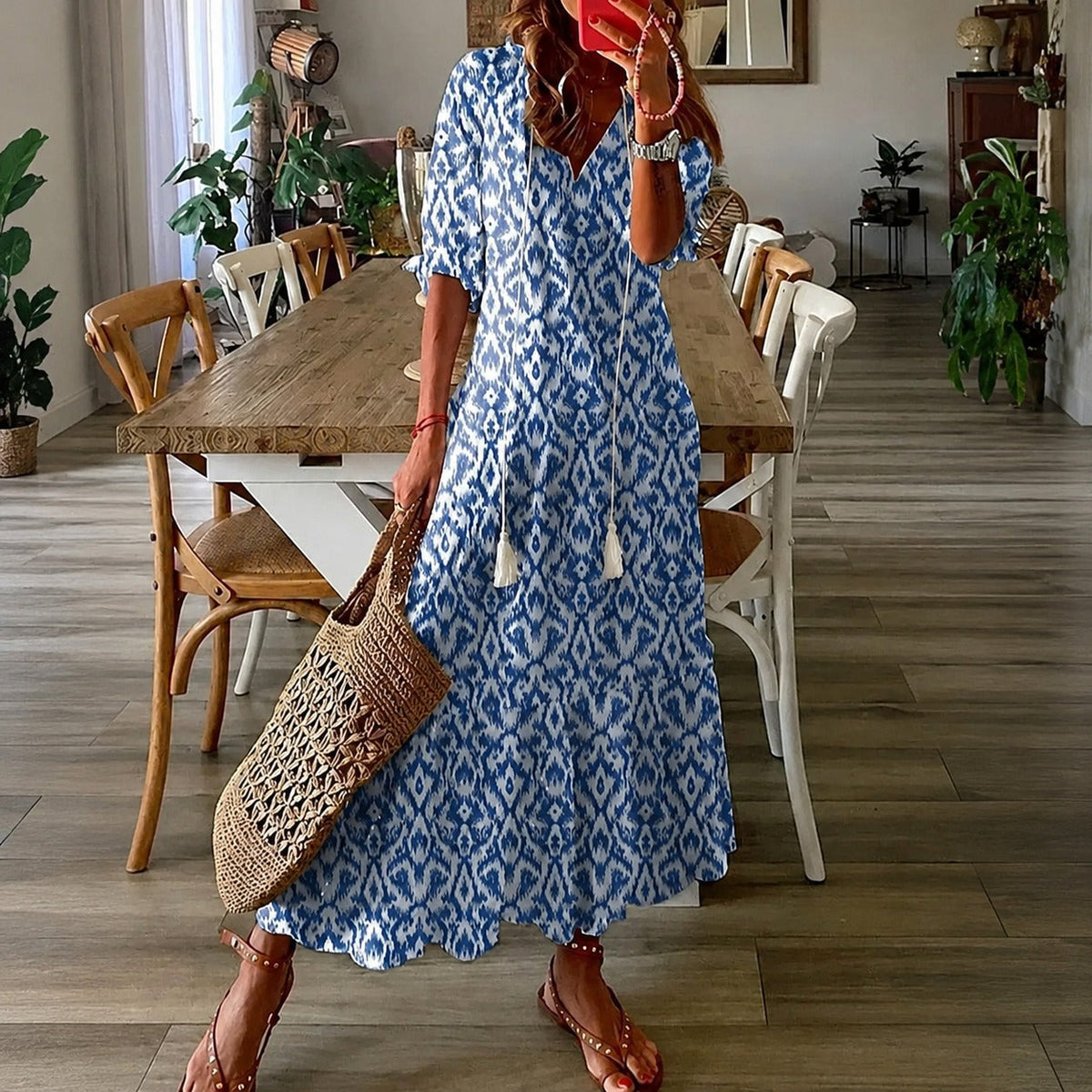 Claidel - Beeindruckendes Kleid im Boho-Look