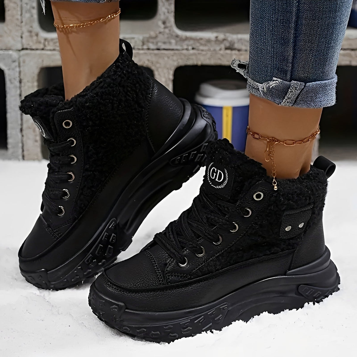 Irene - Bequeme Winterstiefel mit Futter