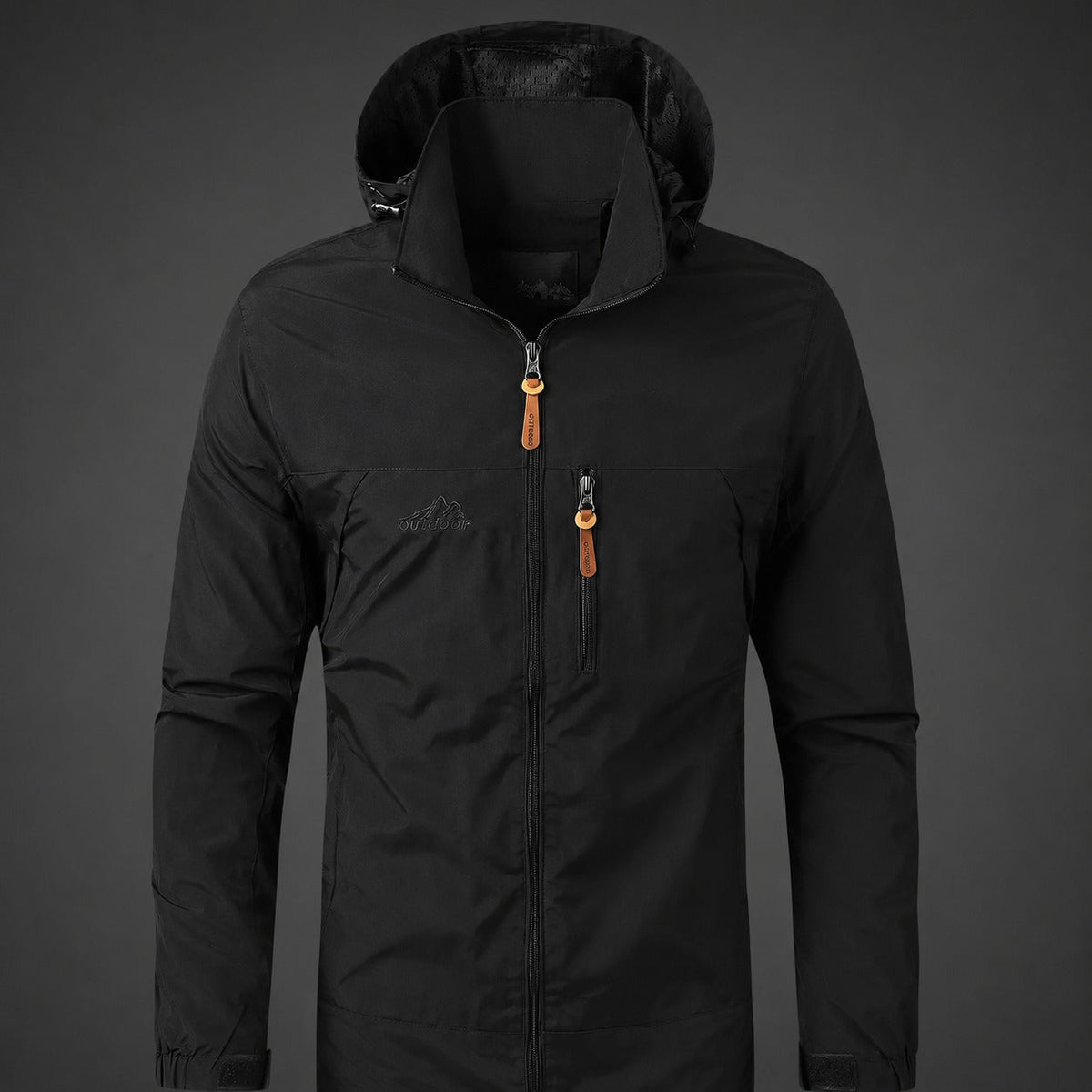 Estefan - Elegante Herrenjacke mit Kapuze