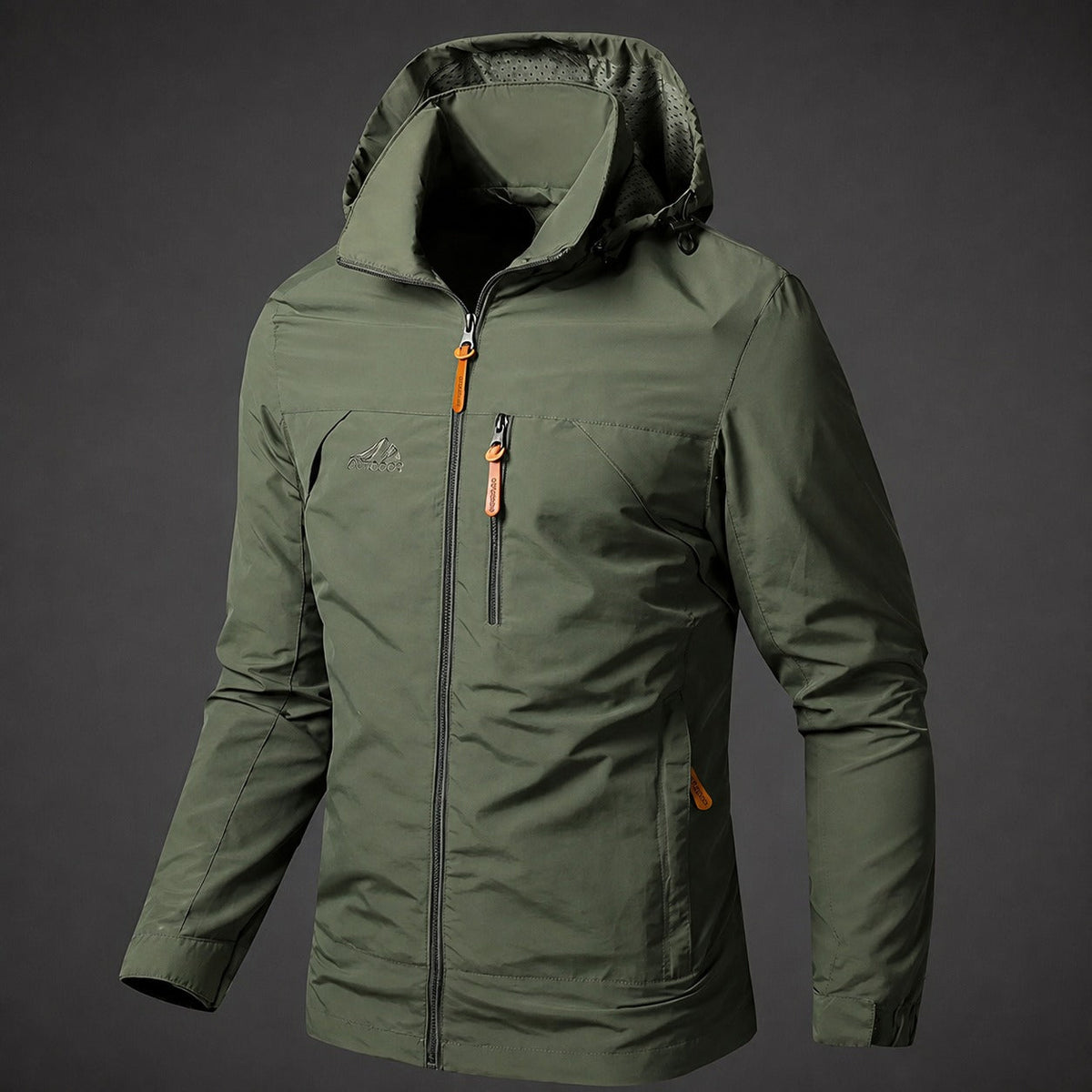 Estefan - Elegante Herrenjacke mit Kapuze
