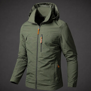 Estefan - Elegante Herrenjacke mit Kapuze