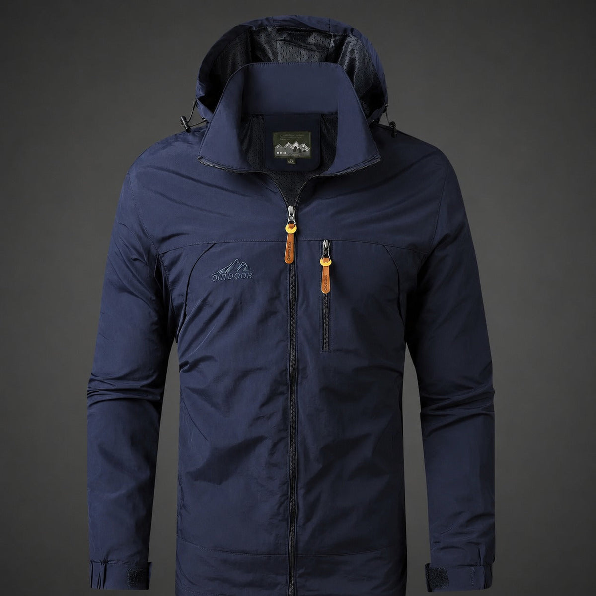 Estefan - Elegante Herrenjacke mit Kapuze