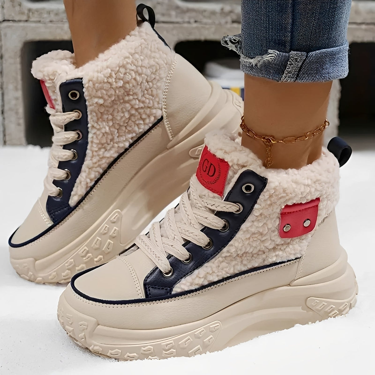 Irene - Bequeme Winterstiefel mit Futter