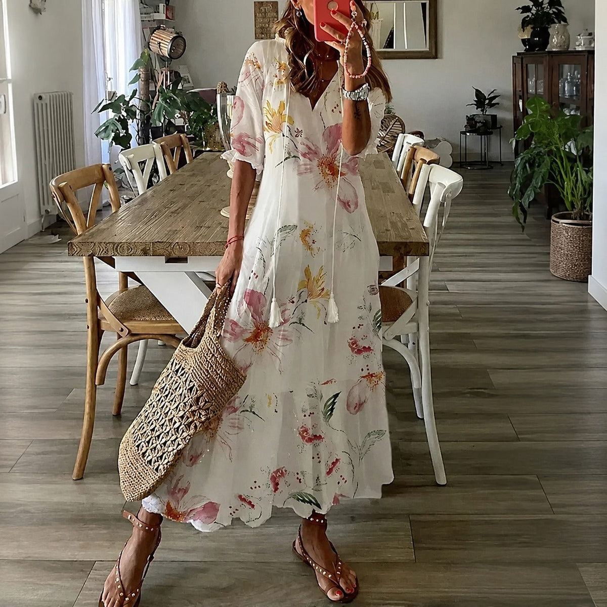 Claidel - Beeindruckendes Kleid im Boho-Look