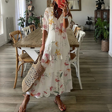Claidel - Beeindruckendes Kleid im Boho-Look