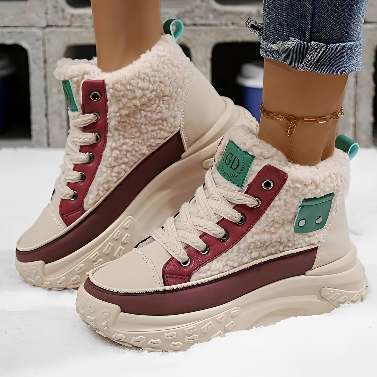 Irene - Bequeme Winterstiefel mit Futter
