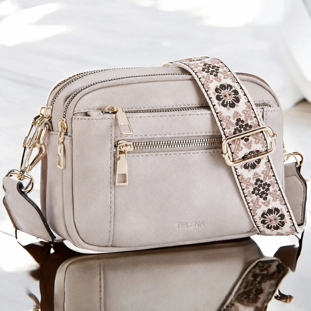 Marissa - Zeitgemäße Tasche mit Reißverschluss
