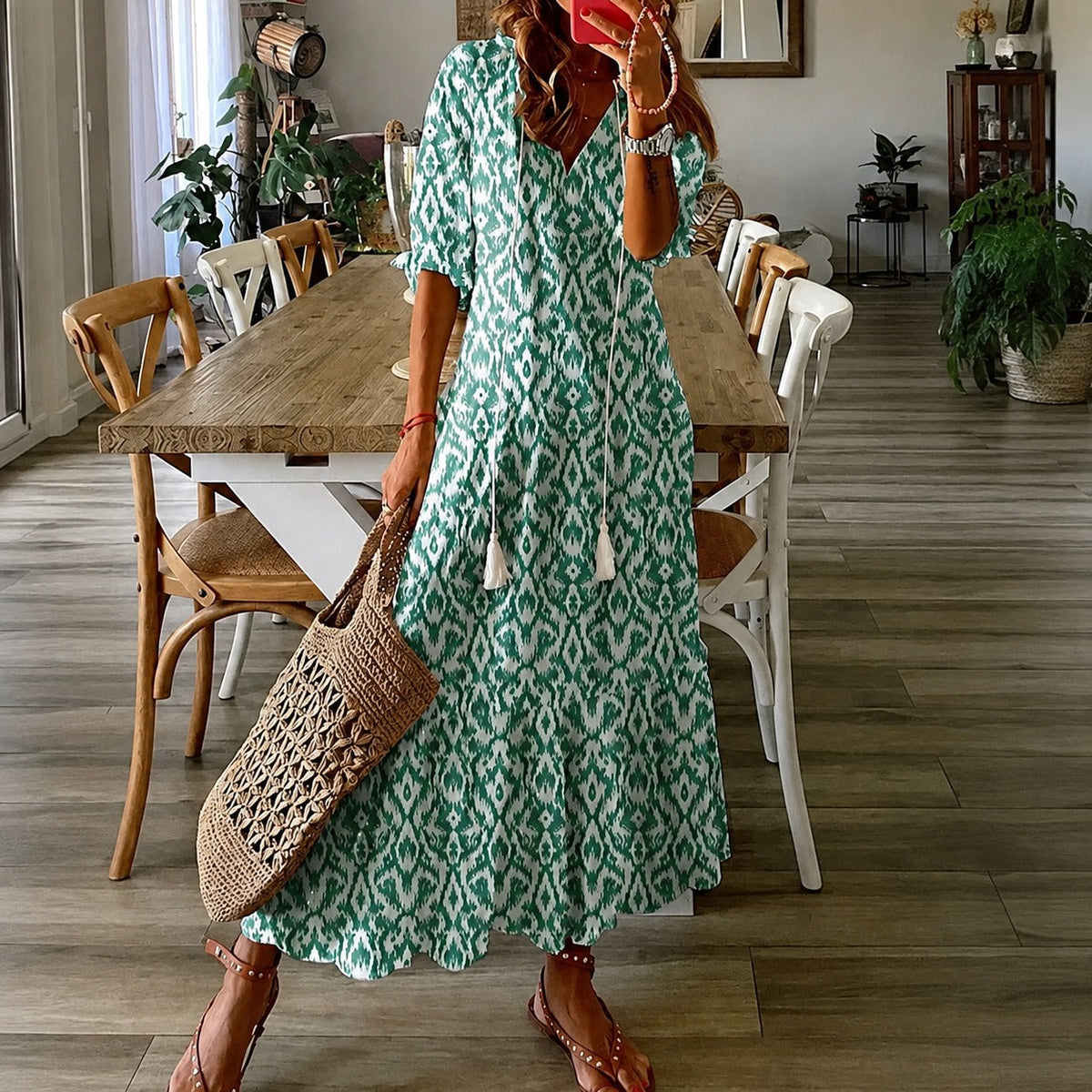 Claidel - Beeindruckendes Kleid im Boho-Look