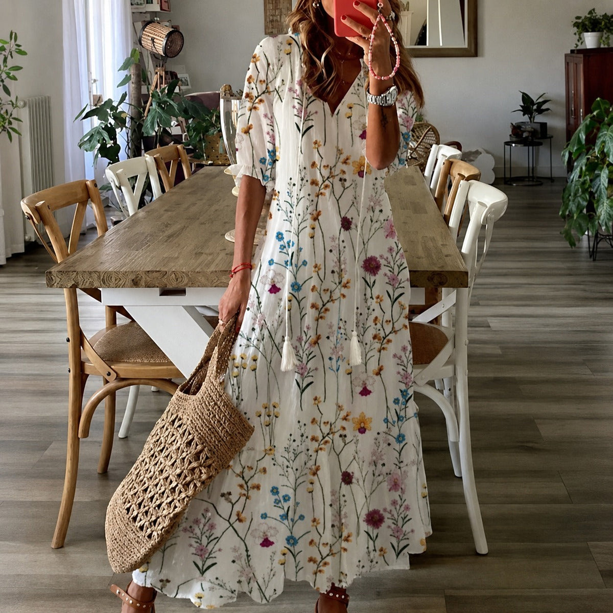 Claidel - Beeindruckendes Kleid im Boho-Look