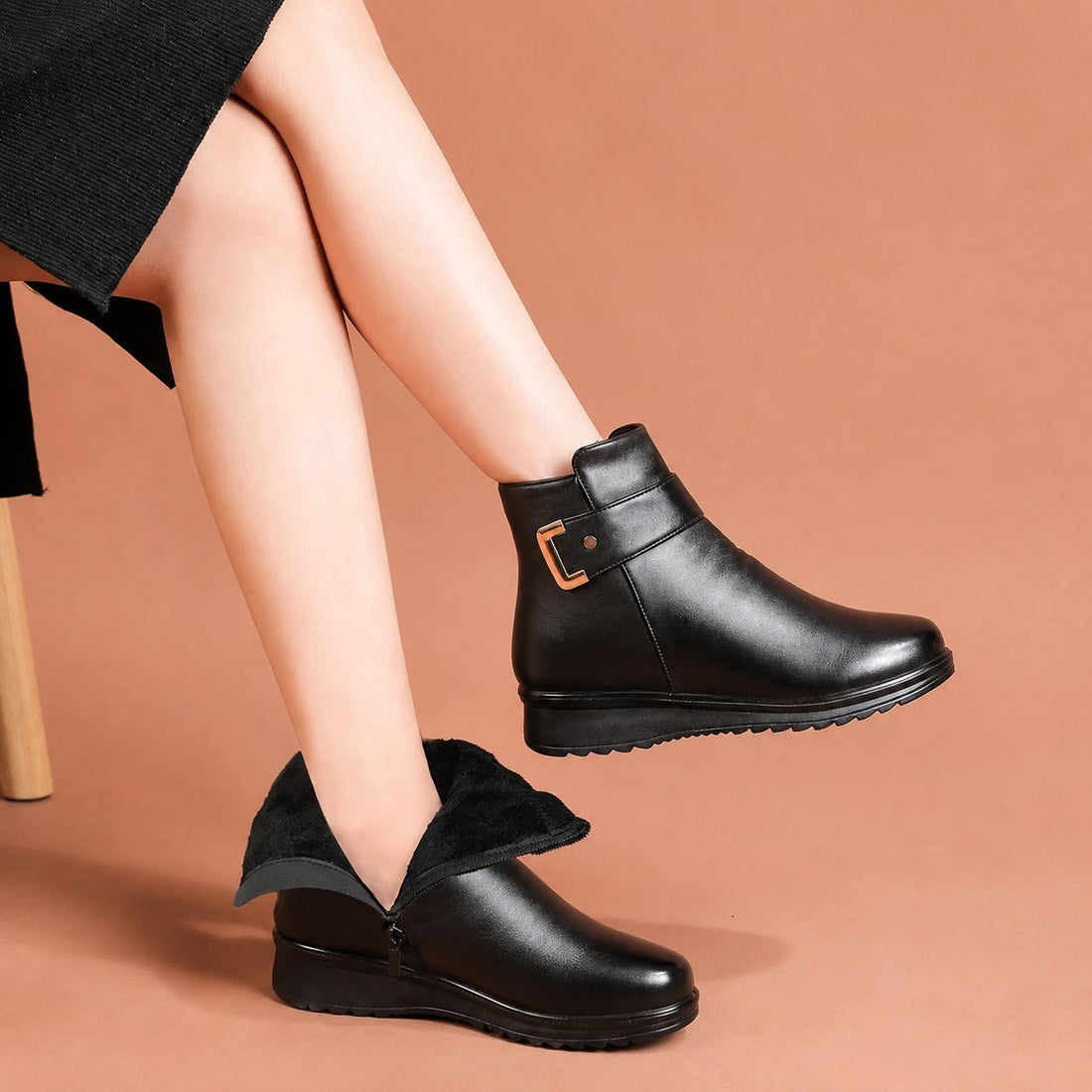 Avril - Trendige orthopädische Stiefel