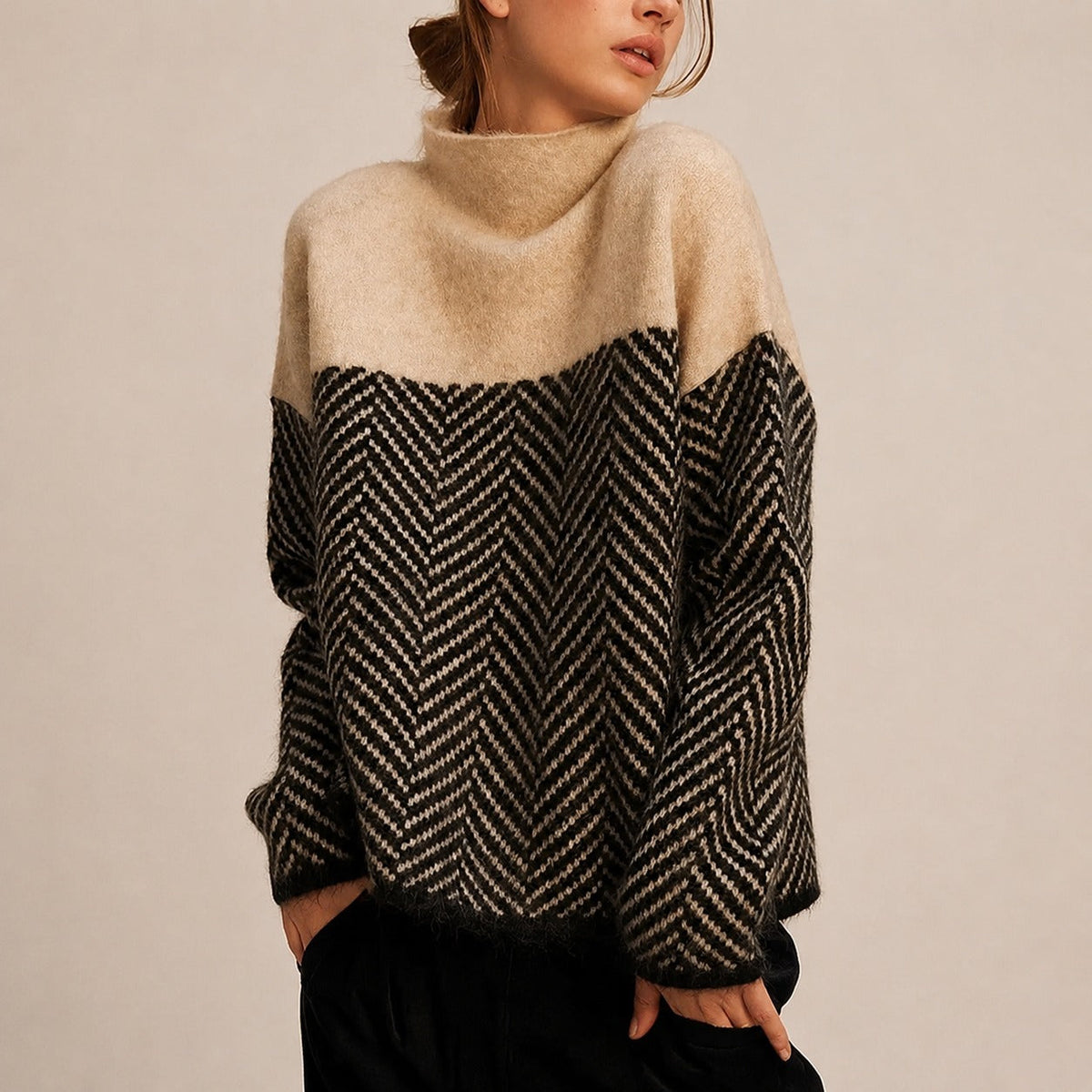 Yancy - Modischer, warmer Damenpullover