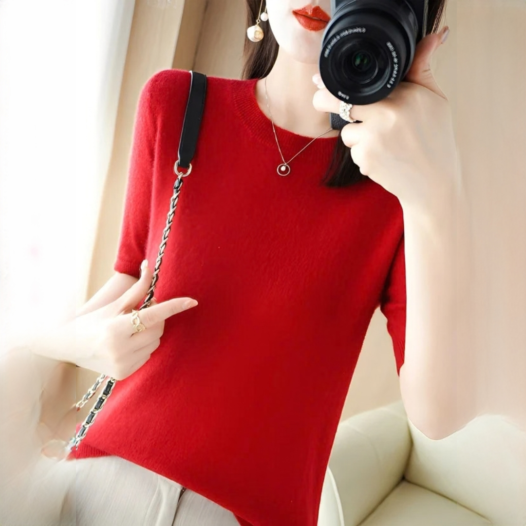 Blandine - Elegantes und weiches T-Shirt