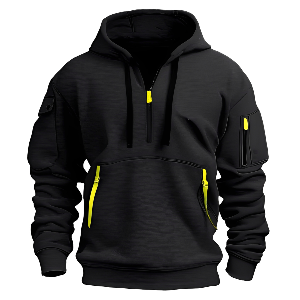 Norton - Strapazierfähiger Hoodie mit halbem Reißverschluss