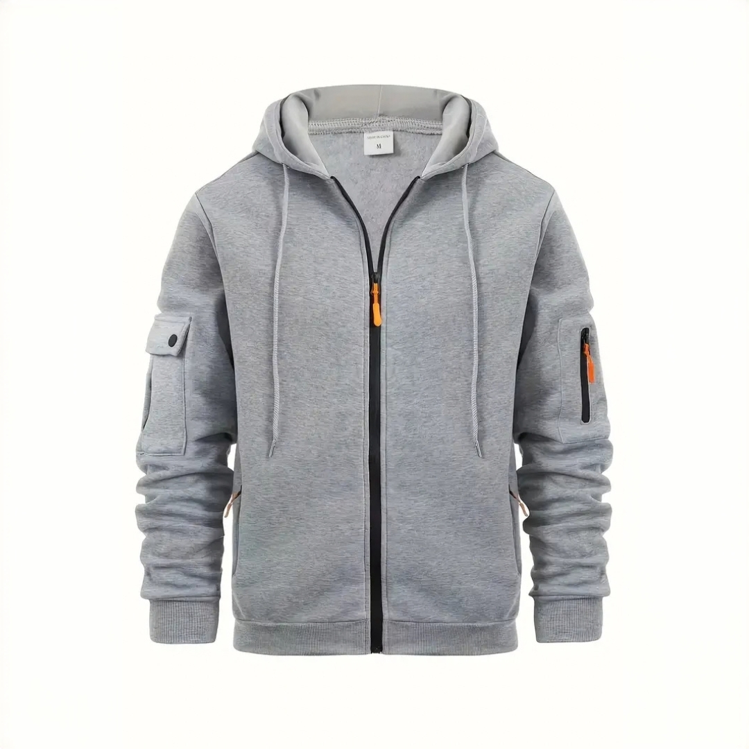 Ralph - Bequemer Hoodie mit Reißverschluss