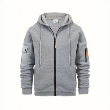 Ralph - Bequemer Hoodie mit Reißverschluss
