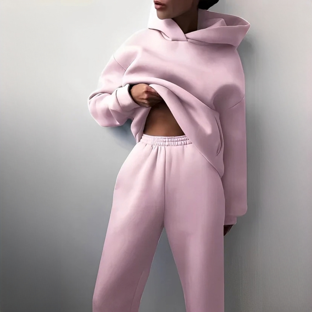 Adelia - Kuscheliges und warmes Hoodie-Set